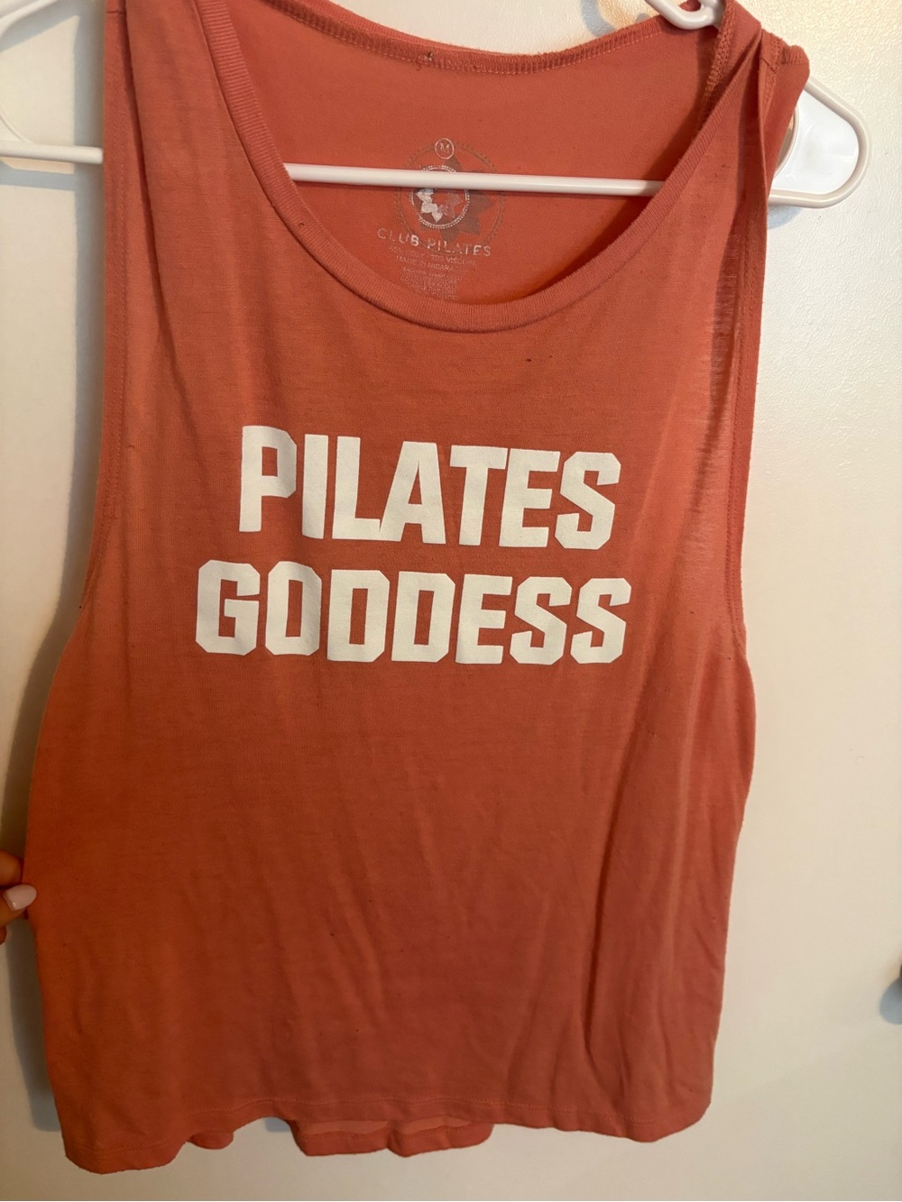 Club Pilates 'Pilates Goddess' Women’s Tank Top - Terracotta